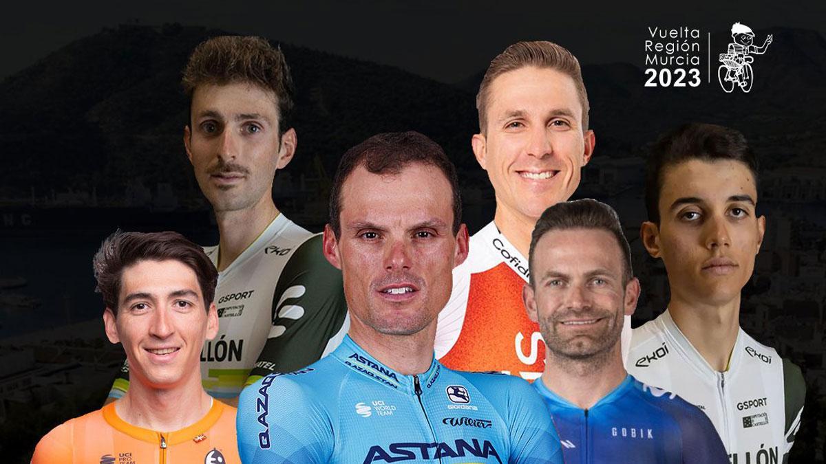 Algunos de los favoritos de la Vuelta a Murcia