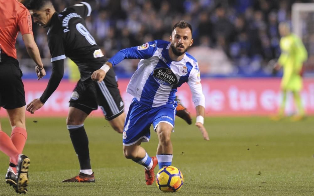 El Dépor cae ante el Celta en Riazor