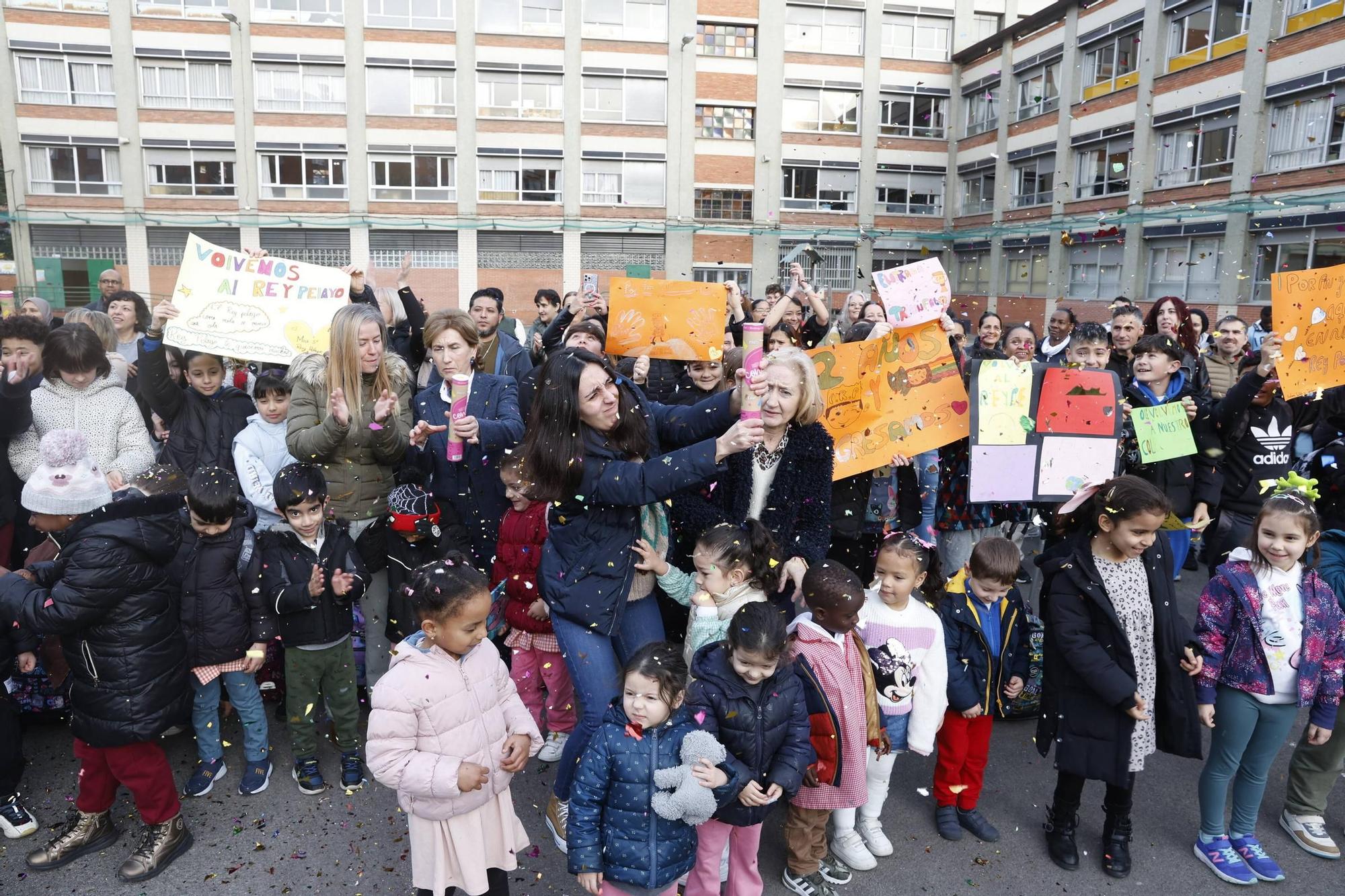 El regreso del Rey Pelayo a su "verdadero hogar", en imágenes