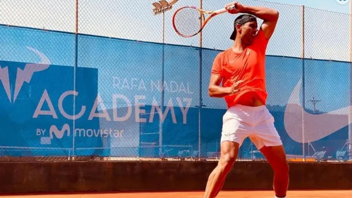 Rafa Nadal, en su Academia
