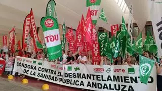Los sindicatos se movilizan en Córdoba para denunciar "deficiencias" y falta de financiación en la sanidad pública