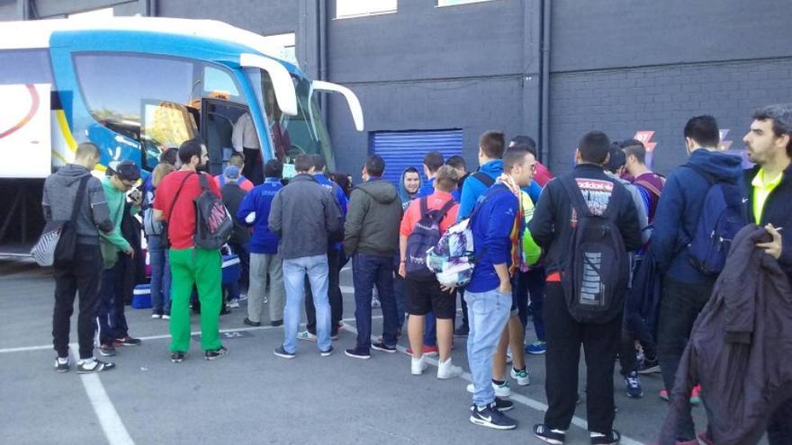 La afición &quot;granota&quot; llegará a Granada a las 18.00 h.