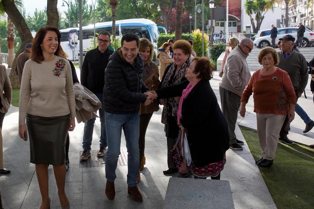 Candidato del Partido Popular en acto electoral.