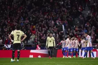 El 1x1 del Barça contra el Atlético de Madrid