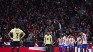 El Barça sufrió una dura derrota en el Metropolitano