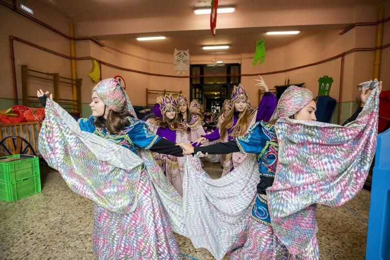 Preparativos para recibir a los Reyes Magos de Oriente