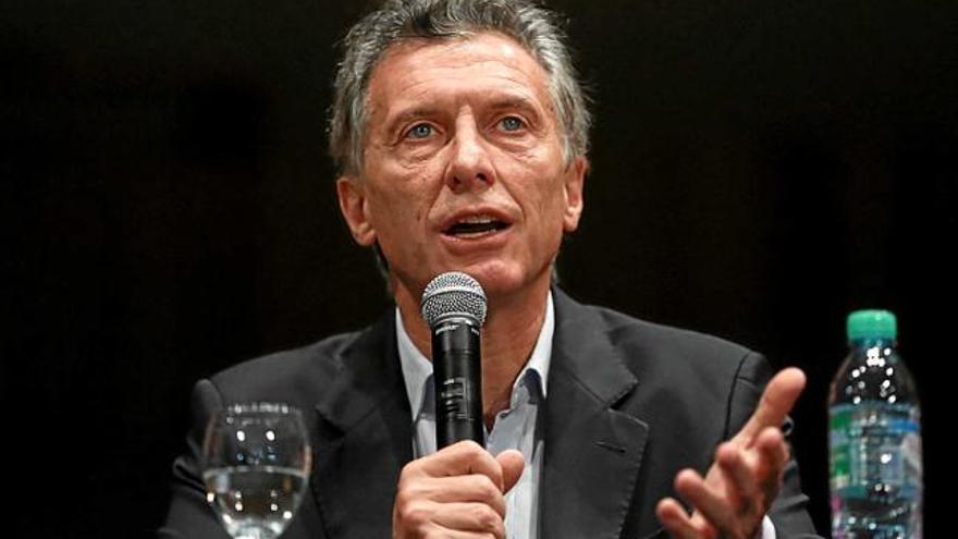 El president electe argentí, Mauricio Macri