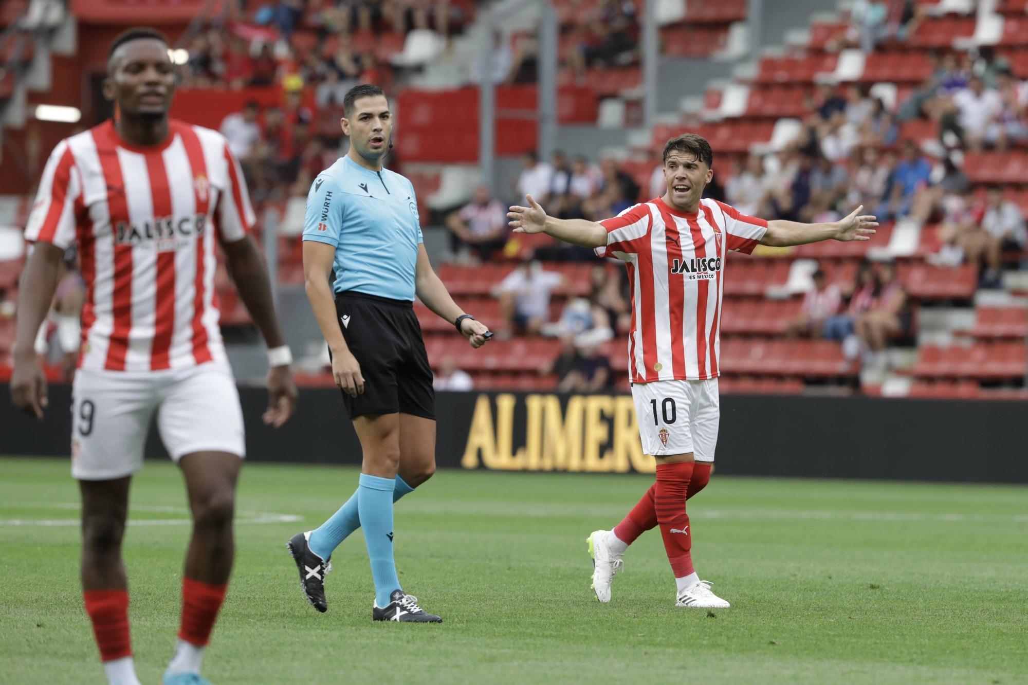 Así fue el partido entre el Sporting y el Mirandés