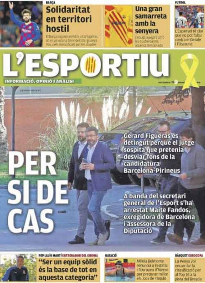 Las portadas del día en la prensa deportiva