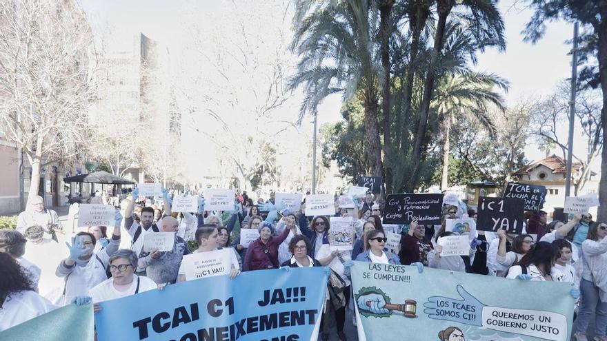  enfermería de Baleares se suman a la huelga estatal para reclamar mejoras laborales y salariales