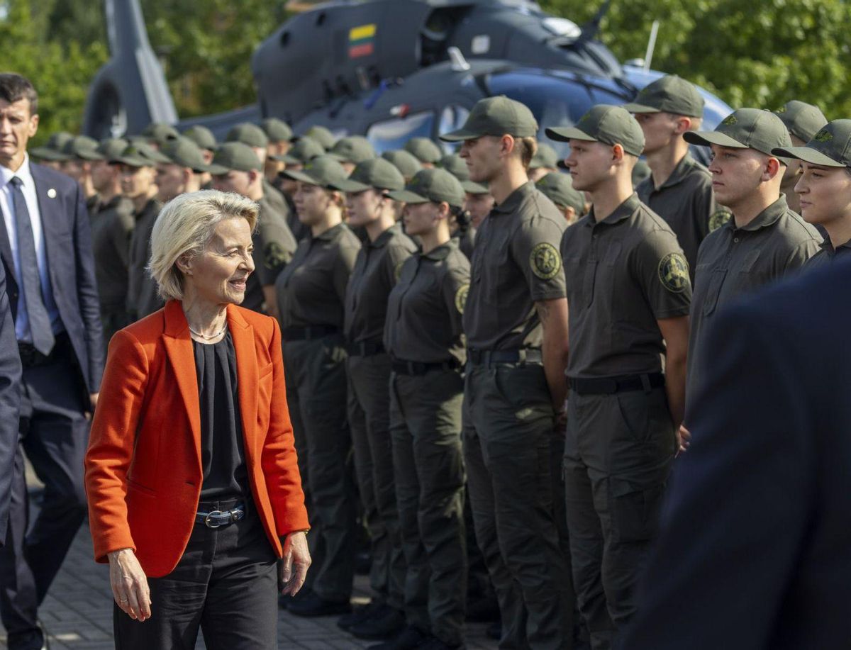 Von der Leyen es conjura amb els països de la frontera oriental amb Rússia Von der Leyen es conjura amb els països de la frontera oriental amb Rússia