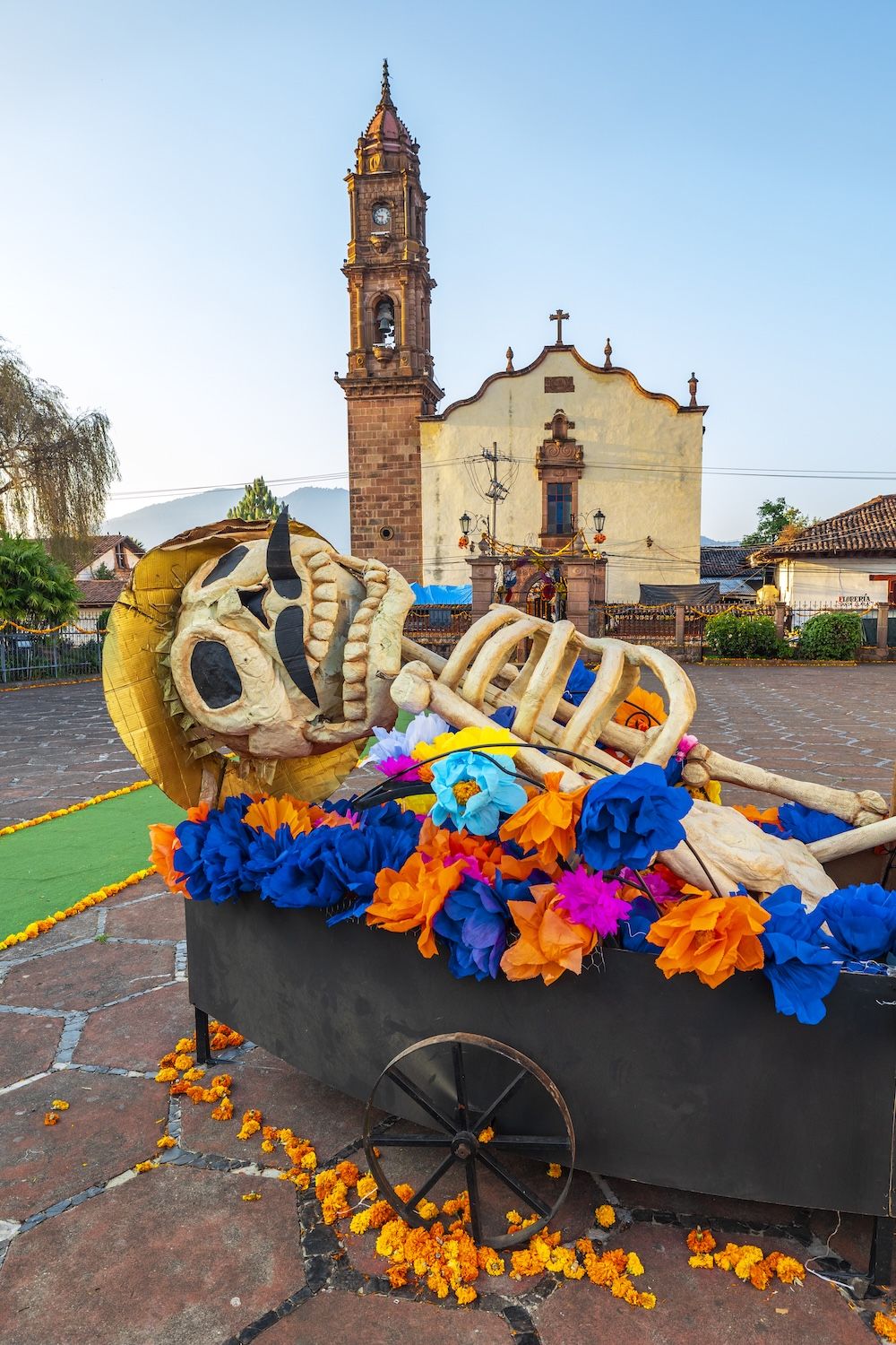 Día de los Muertos en Santa Clara del Cobre.