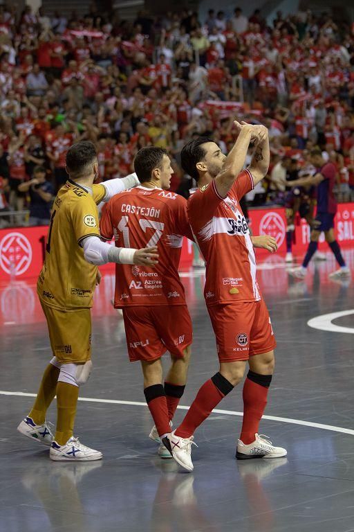 El Jimbee Cartagena celebra su segunda luga consecutiva