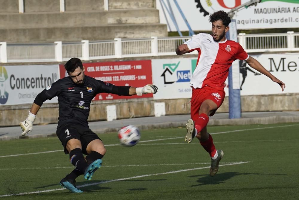 El derbi entre el Figueres i el Girona B en imatges