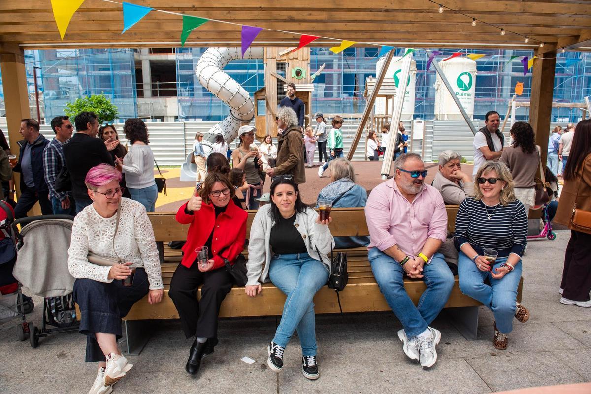 El barrio de Xuxán celebra sus primeras fiestas