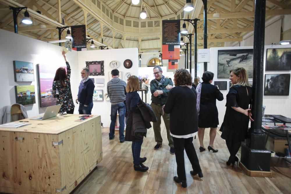 Inauguración de la Feria de Arte de Oviedo