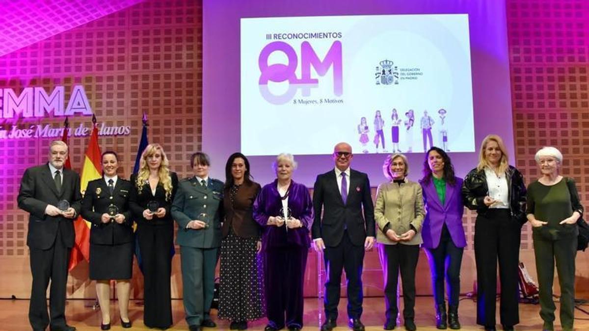 La Delegación del Gobierno en Madrid reconoce a ocho mujeres por su ...