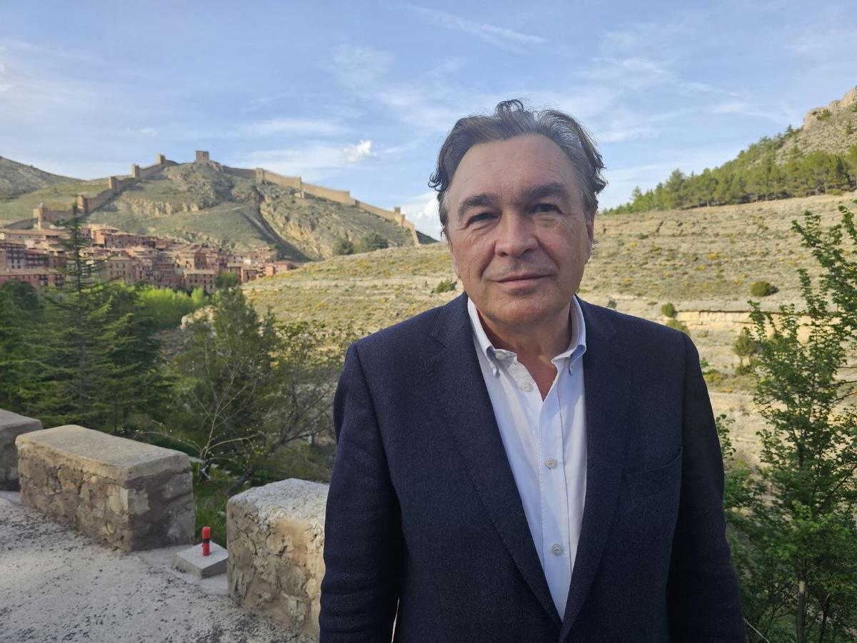 Tomás Guitarte, este miércoles en Albarracín.