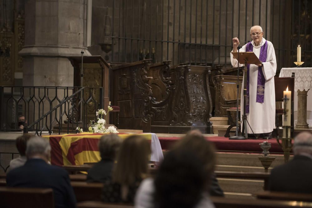 El funeral de Juli Sanclimens, en imatges