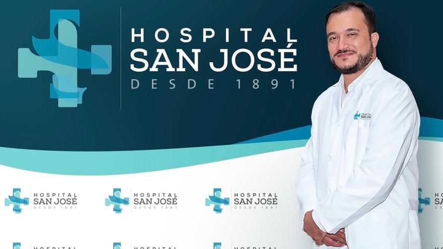 Doctor Diego Laverde, urólogo experto en cirugía láser de próstata del Servicio de Urología del Hospital San José.