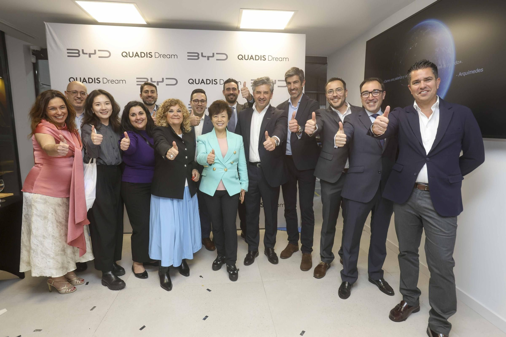 QUADIS Dream inaugura el primer centro BYD en Alicante.