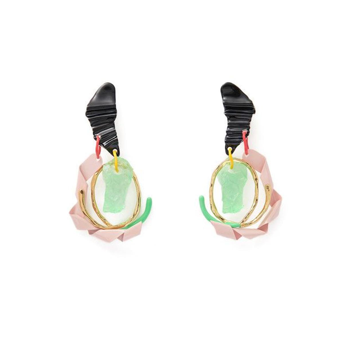 Pendientes multicolor, de Bimba y Lola