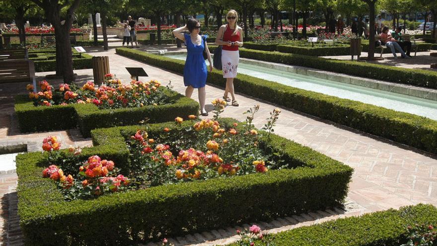 Jardines de Pedro Luis Alonso, junto al Ayuntamiento.