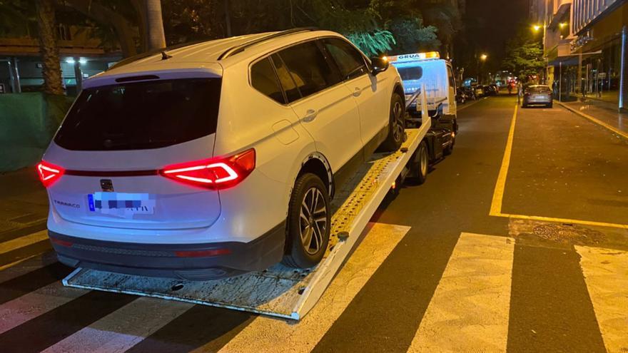 Póker de delitos al volante en Las Palmas de Gran Canaria