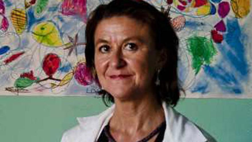 María Tasso, en el Hospital General.