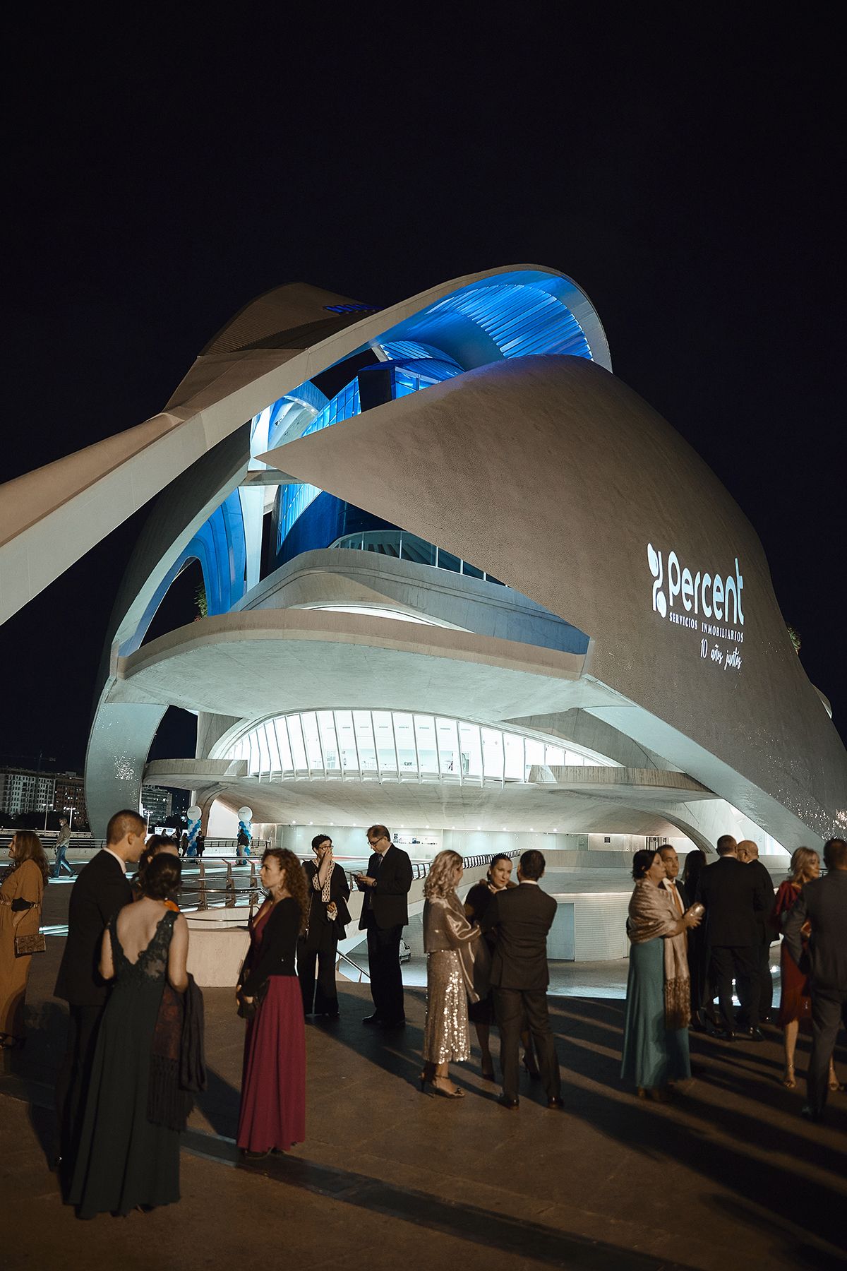 Percent celebró su décimo aniversario en el Palau de les Arts de València