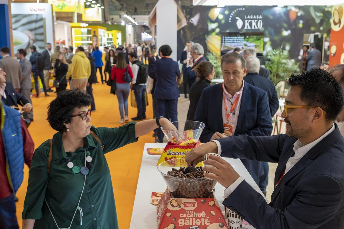 Expositores en Alimentaria 2024.