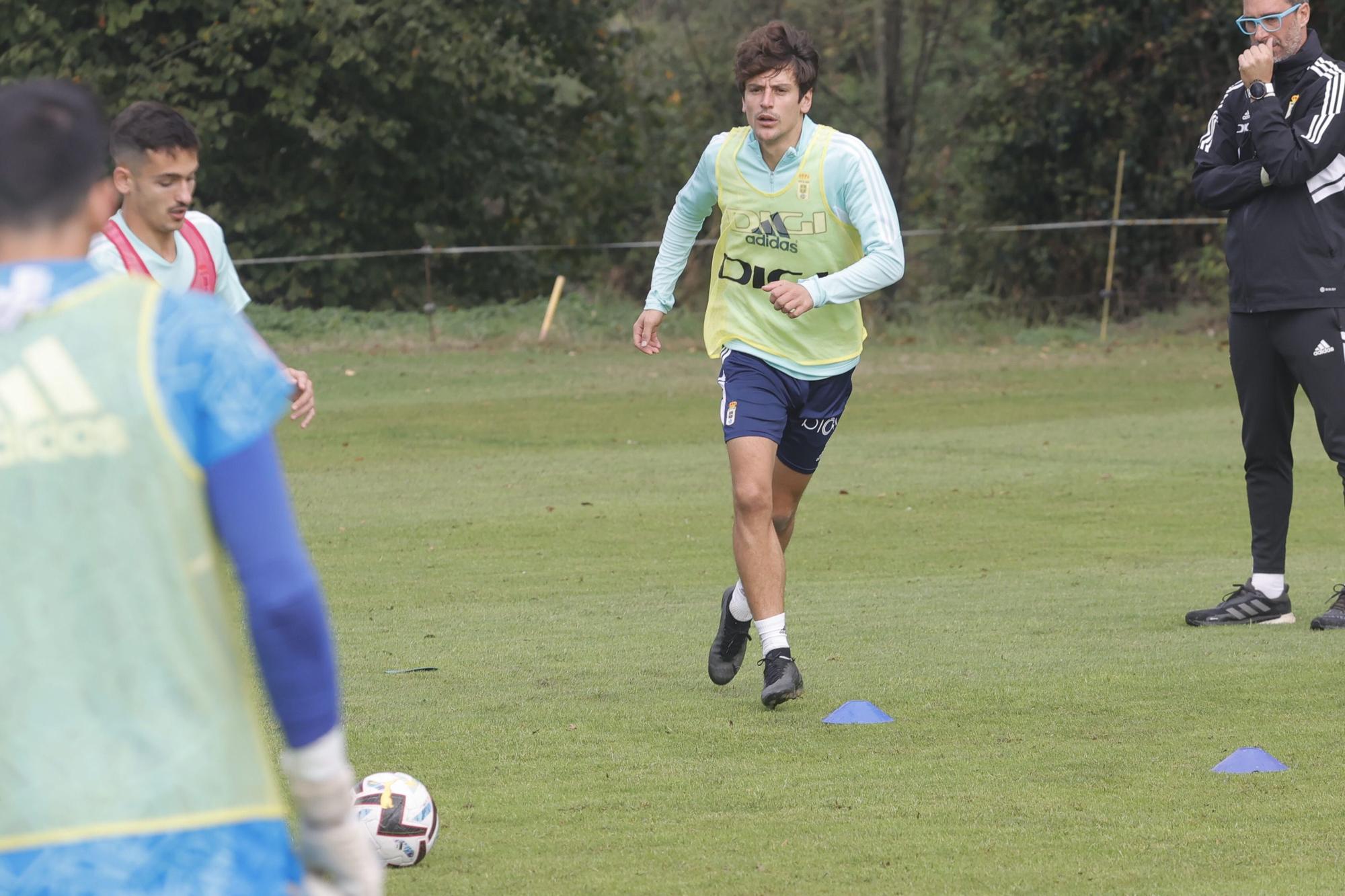 Las imágenes del entrenamiento del Oviedo