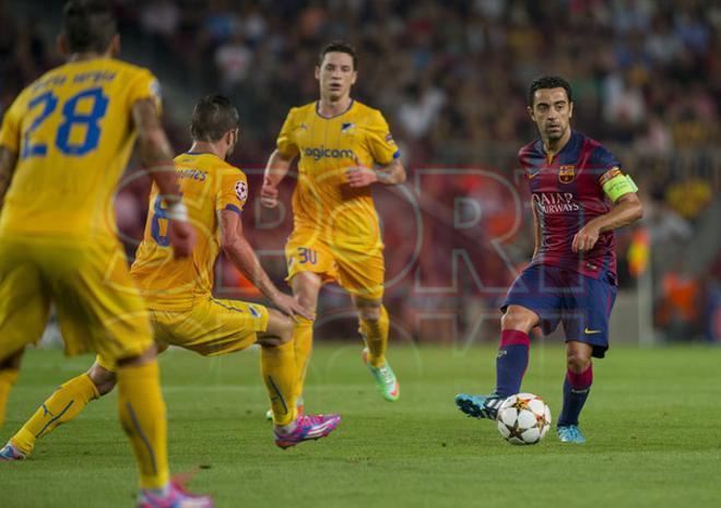 Barça,1 - APOEL de Nicosia,0