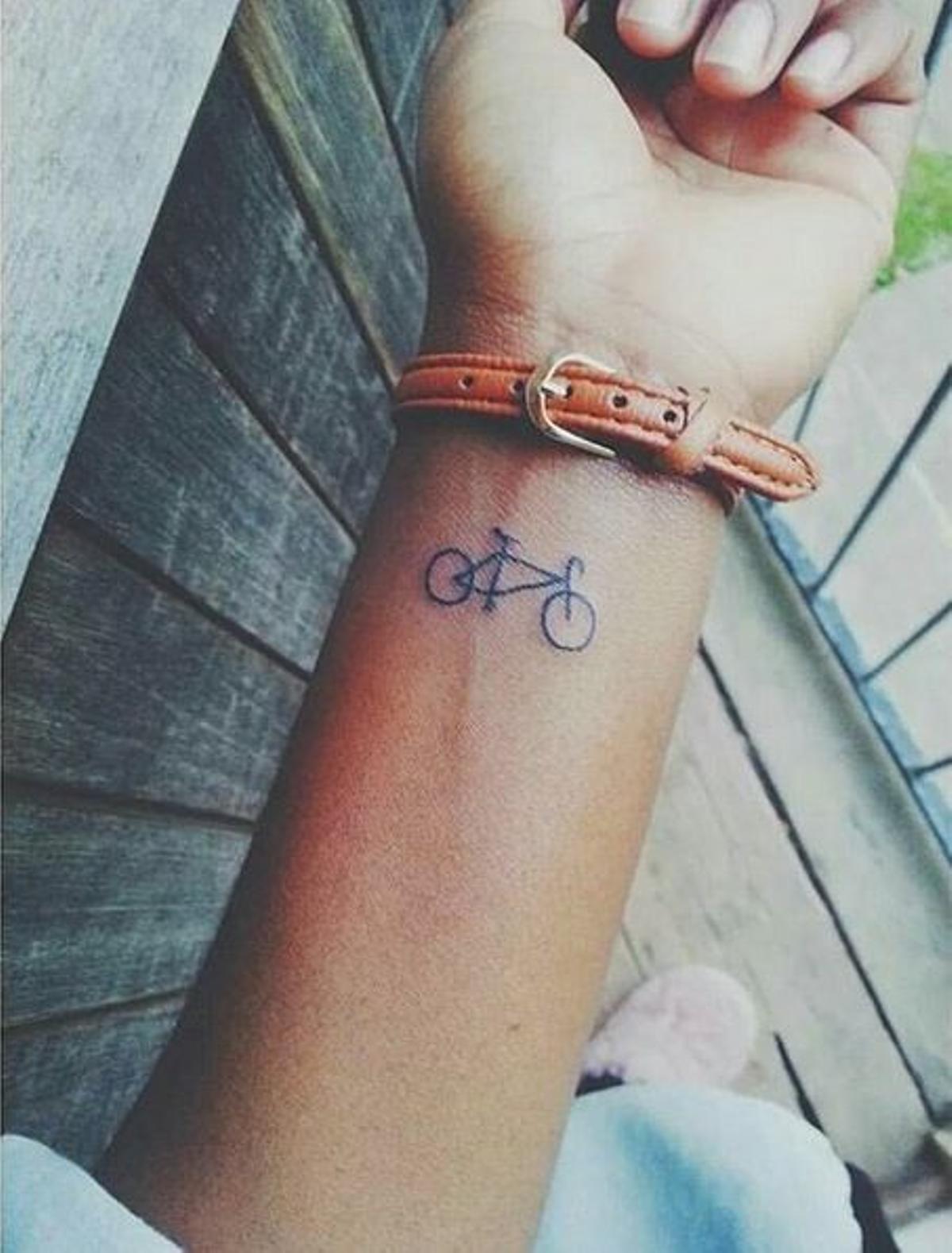 #SmallTattoo, bicicleta