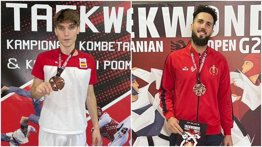 Dos taekwondistas de Elche suben al podio en el Open Internacional de Albania