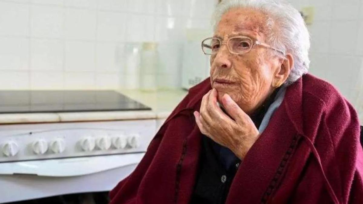 Teresa Fernández Casado, la dona més longeva d'Espanya, amb 112 anys