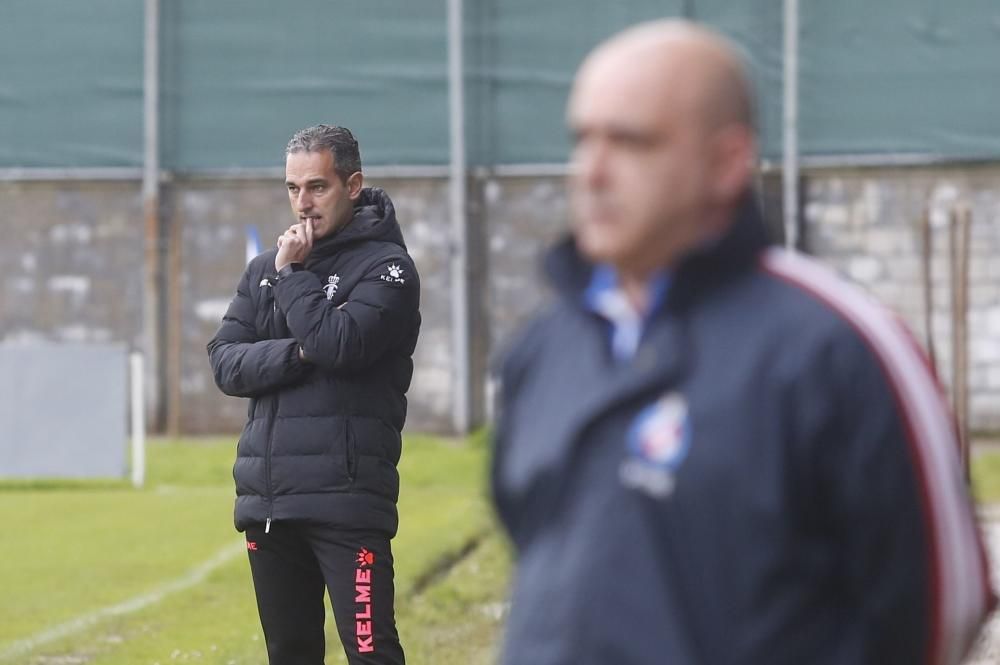 El partido entre el Avilés y el Llanera, en imágenes