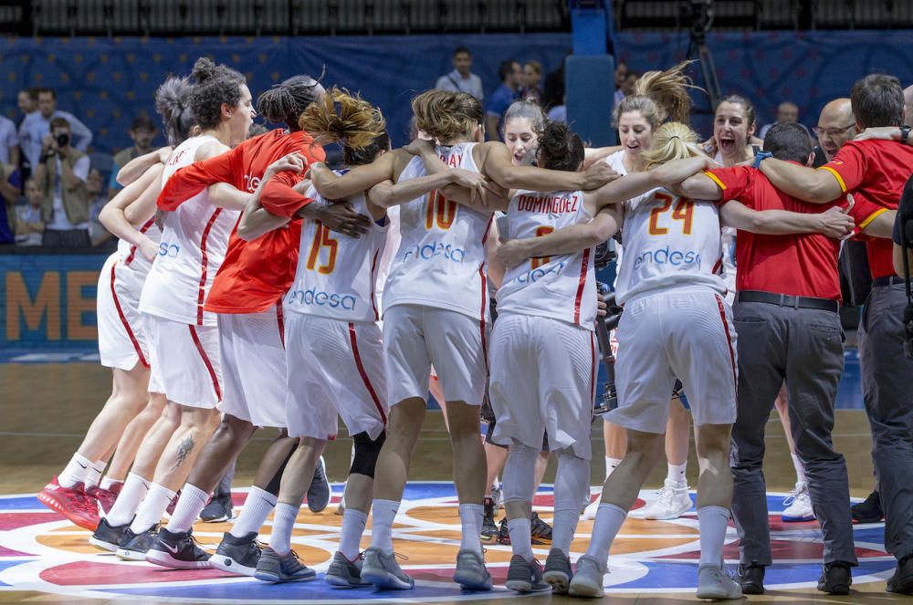 Alba Torrens gana la medalla de oro con España en el Europeo