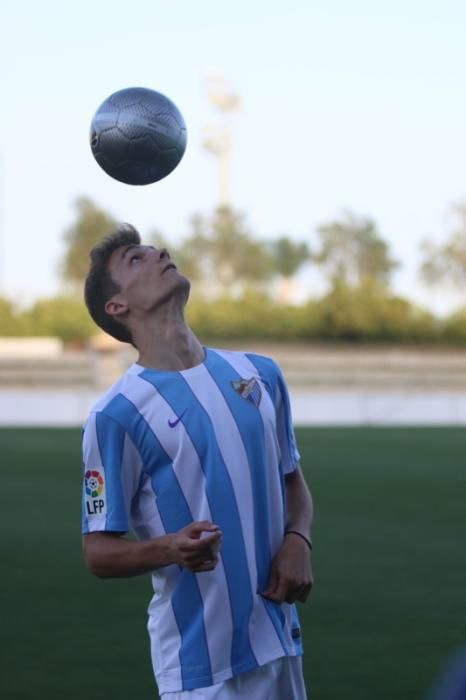 Entrenamiento de puertas abiertas del Málaga CF