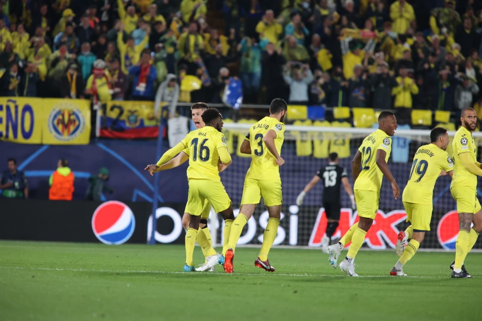 Las mejores imágenes de la primera parte del Villarreal-Liverpool