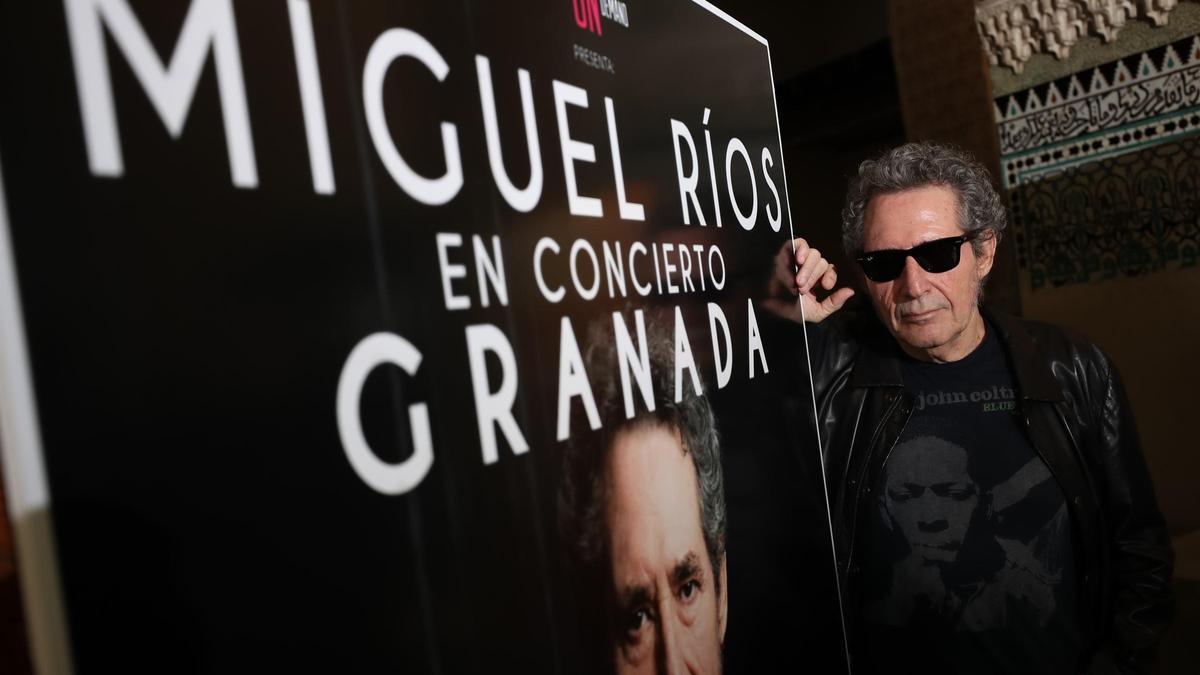 El músico Miguel Ríos.
