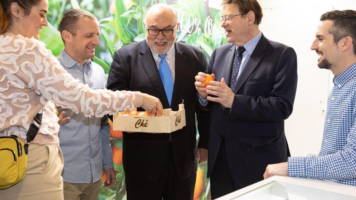 Mollá, Rodríguez Mulero y Ximo Puig, en una imagen de la Feria de Berlín reciente.