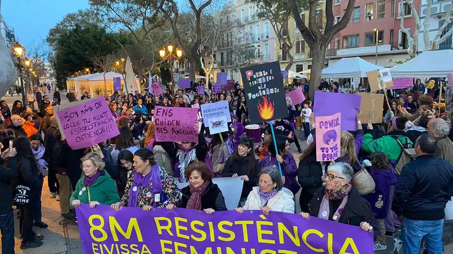8M en Ibiza: La revuelta feminista no acaba