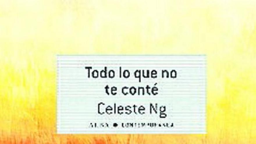 Arriba, portadas de las dos novelas. Abajo, la autora Celeste Ng.