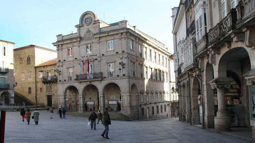Casa Consistorial de Ourense en la Plaza Mayor. // Iñaki Osorio
