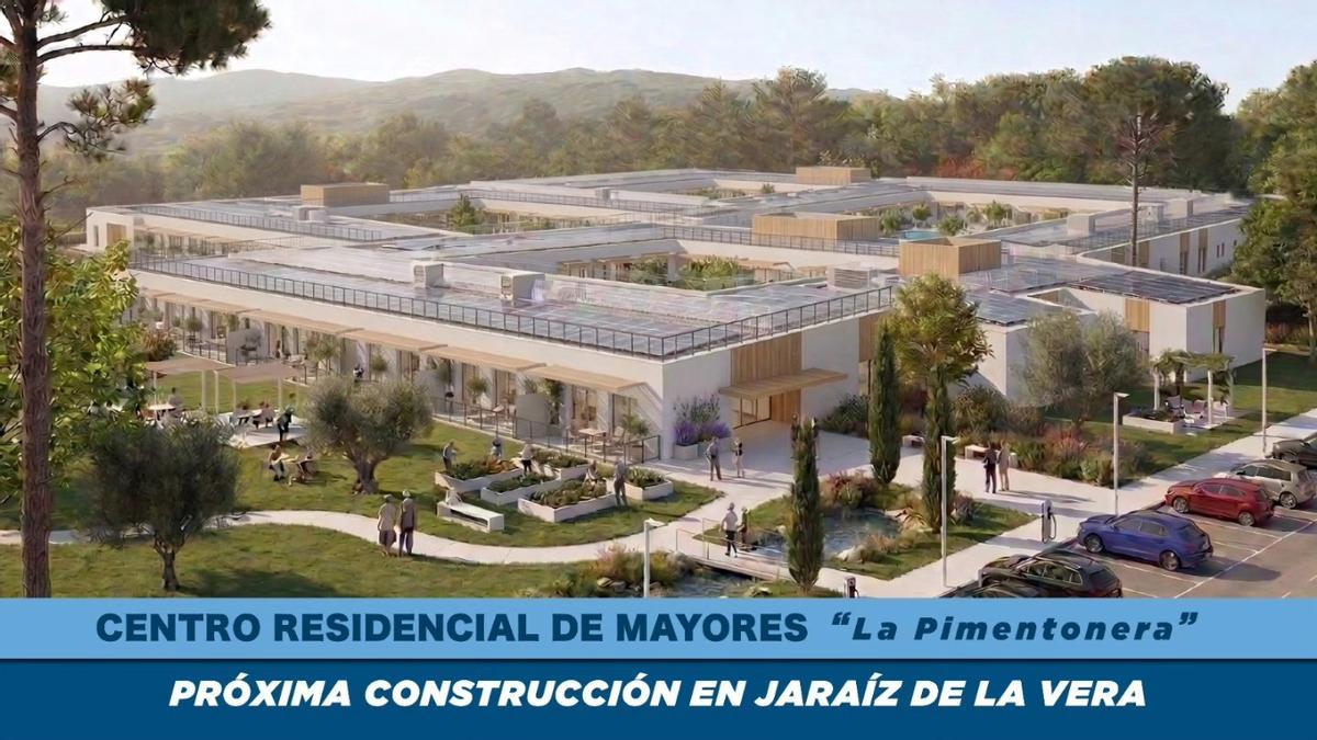 Imagen de la futura residencia 'La Pimentonera' de Jaraíz de la Vera.