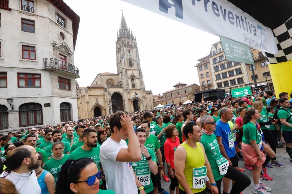 Carrera contra el cáncer en Oviedo