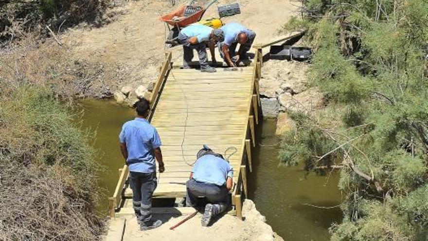 La ruta del Pantano se pone a punto