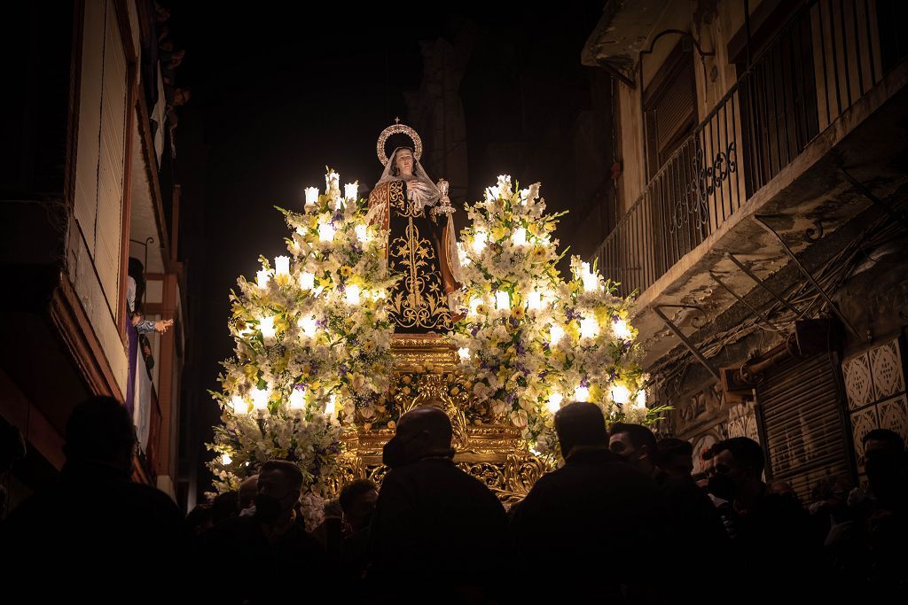 Procesión del Viernes Santo en Cartagena