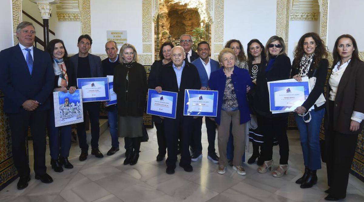 Rocío Blanco visita el centro comercial abierto de Torremolinos